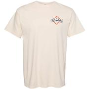 Virginia Flags Stylized Script Comfort Colors Tee